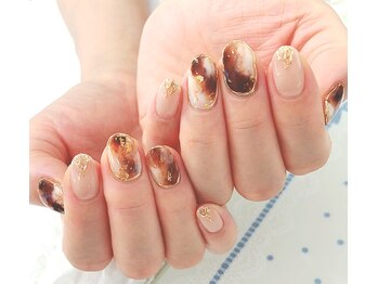 爪ソウシャイン(爪 SO SHINE)/カフェラテ☆