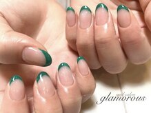 ネイルグラマラス 西新井店/《パラジェル》上品フレンチ