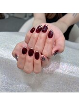 クイーンズビューティーサロン 歌舞伎町店(Queen's beauty salon)/ケア込みガラスフレンチ