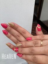 ネイルサロンヘヴン 国分店(Nail SaLoN Heaven)/ピンクネイル