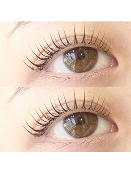 ザ バーム スリー 西船橋店(THE BALM three)/束感オーダーメイドまつげパーマ