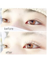イシュウプリュアイラッシュ(issue+eyelash)/まつげパーマ［立ち上げ］