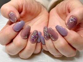 押し花 ネイル