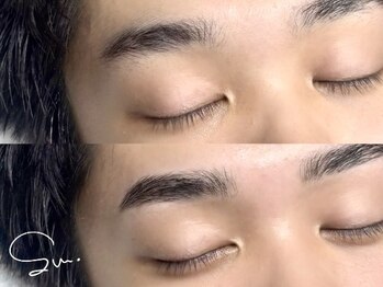 スー 千種 今池(Suu.)/メンズ眉毛ワックス+パーマ