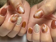 アンク(AnK)/オフィス定額ネイル×秋