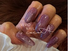 ココア(cocoA)/フラッシュネイル