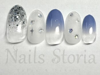 ネイルズ ストーリア(Nails Storia Salon&School)/シンプルデザイン