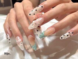 海外フラワーネイル