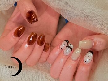 ルノア(Lunoa.)の写真/高技術・丁寧な接客・高持続でお客様の"こんな指先にしたかった"を実現★細部までフォルムにこだわり美爪に