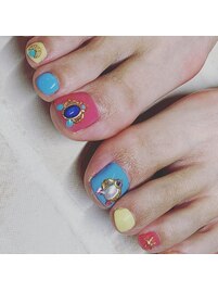 ビジューアートネイル;
