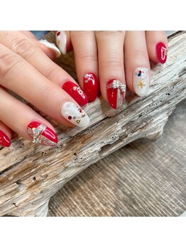 爪屋べっぴん堂/クリスマスネイル