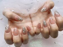 モルフォネイル(Morpho nail)/#ニュアンスネイル #マーブル