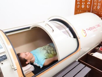 銀の星セラピータイムの写真/《健康的な身体作りを叶える》岩盤浴ラドンカプセル/岩盤浴ラドン+セラゼムマスターV3でリンパマッサージ◎