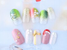 トレンドのデザインが豊富♪爪に優しいTORYJEL365ジェルを使用。