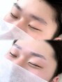 眉毛のおねえさん 本店&nbsp;形を整えすぎず、ナチュラルイケ眉に♪