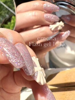 エスドットネイルズ(S. Nails)の写真/【超お得クーポン】長さ出し＋フラッシュネイル9999円！！