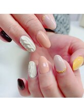 ネイルサロン ティアラリュクス 市川北口店(Tiara Luxe)/ニットネイル