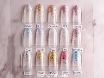 リグロ(ReGURO)/R-100　ネイルグリッター