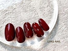 ルークネイル 恵比寿店(LUKE NAIL)/シンプルストーンビジュー/秋冬