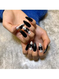 チェックネイル