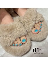 ユニ ビューティー アンド ネイルサロン(uni.Beauty&Nail salon)/フットワンカラー