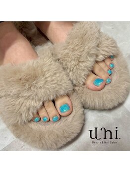 ユニ ビューティー アンド ネイルサロン(uni.Beauty&Nail salon)/フットワンカラー
