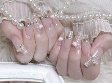 リンドネイル バイ モカ アンド ララ(Lind nail by moca and LaLa)/【mio】チェックネイル