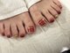 ネイルサロン サクラ(SAKURA)の写真/1年中フットネイルが人気☆ハンドができない方にもオススメ♪丁寧なケアでモチがいいのも嬉しい◎