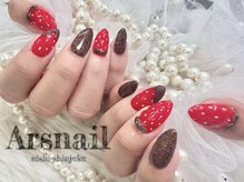 アルスネイル(Ars nail)/いちごネイル