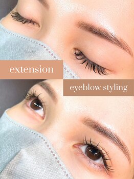 まつげエクステ アンド スクール アンド エステ プティーティドゥール(Putih Tidur)の写真/【まつげパーマ・アイブロウ・マツエク80本～】お顔を最大限に活かした仕上がり♪朝のメイク時間も短縮☆