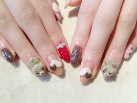 バレンタインネイル♪