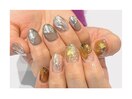 【hand】アシンメトリーネイル