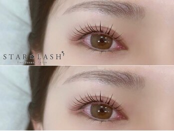 スターラッシュ 梅田店(Star Lash)の写真/【自然で印象的な目元に】カールが選べるデザインまつげパーマ♪仕上がり&持ちの良さ◎アイブロウセットも!