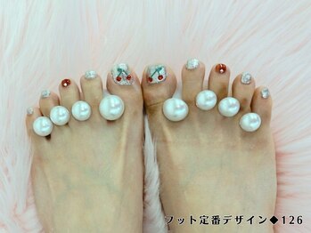 はあとねいる 高松瓦町店/フット定番デザイン126◆4,400円