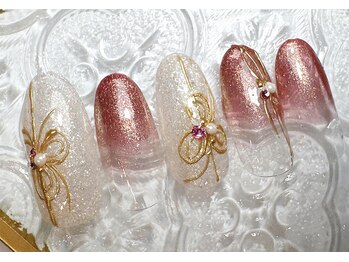 ミルネイル(Mil Nail)/お正月ネイル　　No22