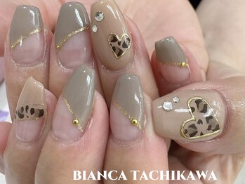 ビアンカ フロム中武立川店(Bianca)/ハートネイル¥6500