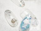 あざらしネイル　海ネイル
