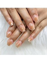 マイオティック ネイル(miotic nail)/チークラメグラデーション