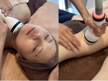 ウナ デ リンゴル 恵比寿店(UNA de Ringol)の写真/最新オンダリフト最大出力保証★頬＋フェイスライン＋顎下首フルフェイス照射￥18,500