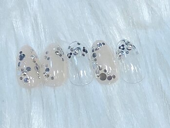 リュエネイル 都立大学(LUE NAIL)/ホログラムクリアネイル