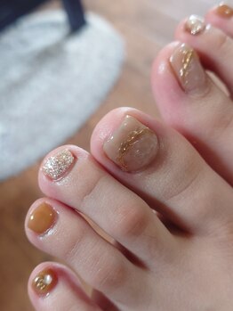 ネイルズ アメリ(Nails amelie)/フットネイル♪