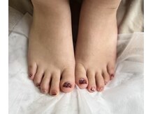 フットも同じ価格帯でできちゃうのがサブスクネイルの魅力です♪