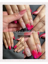 アンドネイルアンドビューティー(&NAIL and Beauty)/マグネットカラー１００色