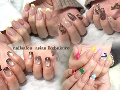ネイルサロンアジアン 池袋店の写真
