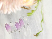 ヴィーナネイル 呉店(VinaNail)/キラキラパープルグラデ