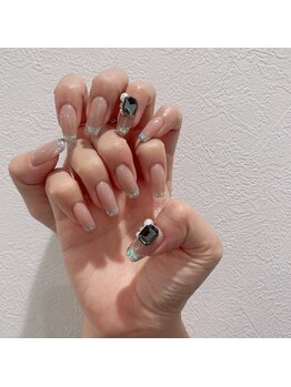 アンダーバーホワイトプラス 南海難波店(_WHITE+)/ガラスフレンチ