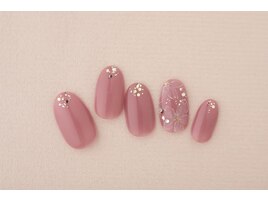 ニュアンスフラワーネイル