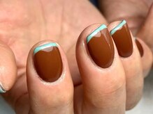 オーラリー ネイル アート メゾン(ORRERY nail art maison)/ハンド / チョコミントカラー