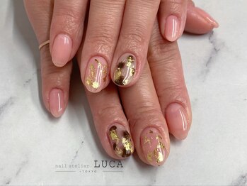 ネイルアトリエルカ(nail atelier LUCA)/M-254 大人ニュアンスネイル
