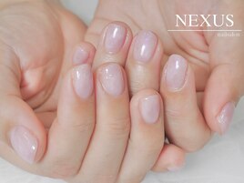 ラベンダーのマーブルアート